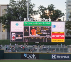 bbt ballpark scoreboard