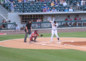 bottom of the 1st in charlotte