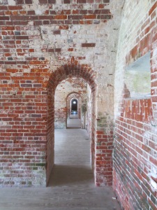 Fort Macon hallway