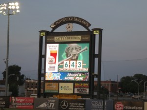 greensboro scoreboard